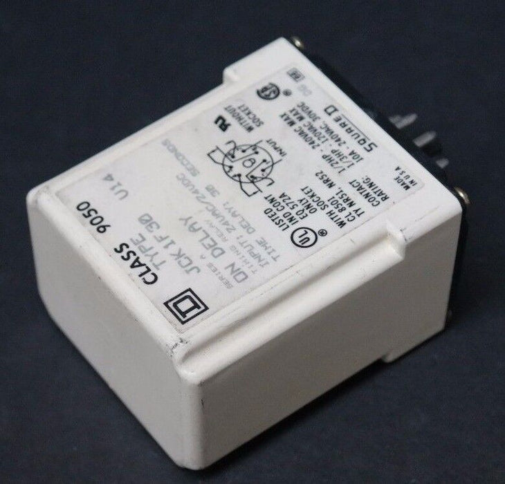 SQUARE D 9050JCK1F30V14 TIMING RELAY CLASS 9050-JCK1F30V14 30 SECONDS SERIES A