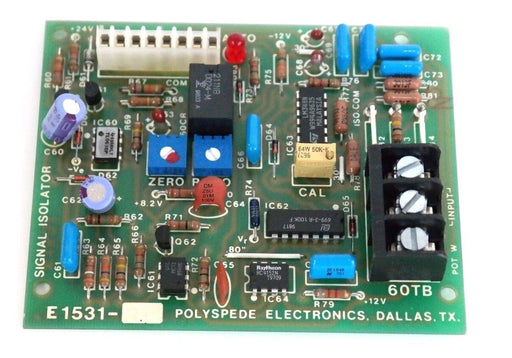 NEW POLYSPEDE E1531-21 SIGNAL ISOLATOR BOARD E1531