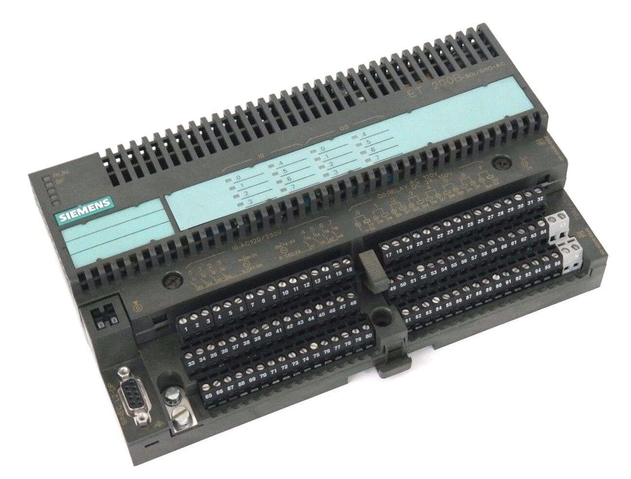 SIEMENS 6ES7-133-0HH00-0XB0 DIGITAL I/O RELAY, 8DI/8RO-AC, ET200B-8DI/8RO-AC