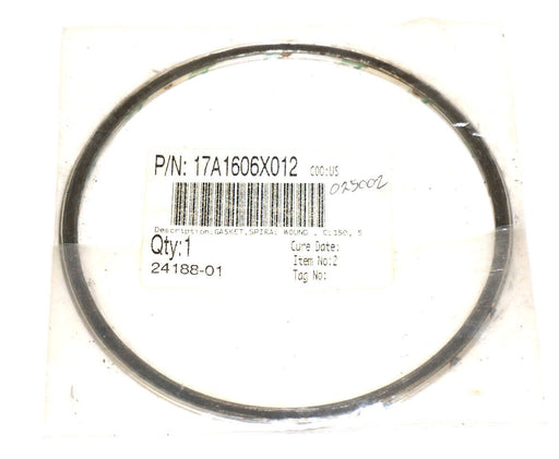 NEW GASKET, SPIRAL WOUND, P/N: 17A1606X012, CL150, 5