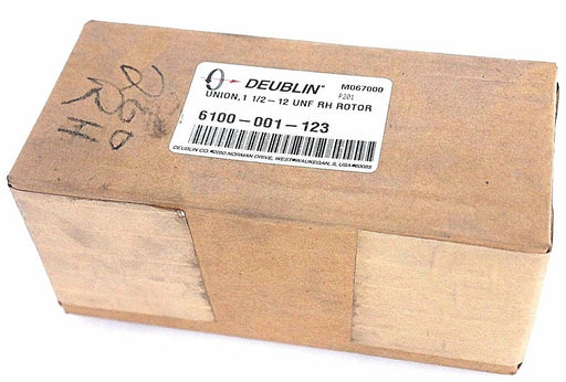FACTORY SEALED DEUBLIN 6100-001-123 UNION , 1 1/2-12 UNF RH ROTOR 6100001123