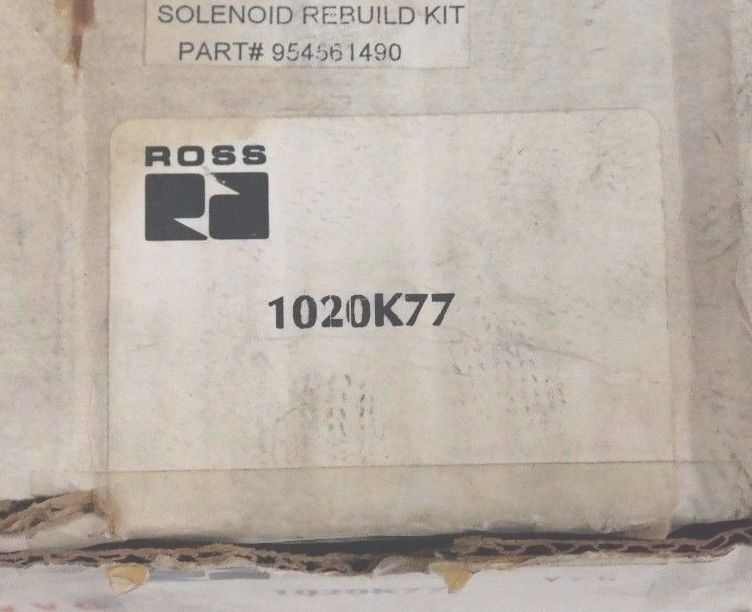 NIB ROSS CONTROLS 1020K77 SOLENOID REBUILD KIT PART# 954561490