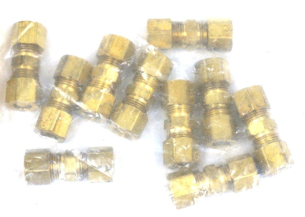 BAG OF 10 NEW BRASSCRAFT 62-5 COMPRESSION UNION 5/16'' OD TUBE