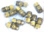 BAG OF 10 NEW BRASSCRAFT 68-4-4 COMPRESSION X MIP UNION 1/4" OD TUBE X 1/4" MIP