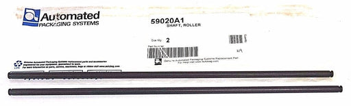 NEW AUTOMATED PACKAGING SYSTEMS 59020A1 SHAFT ROLLER (QTY:2)
