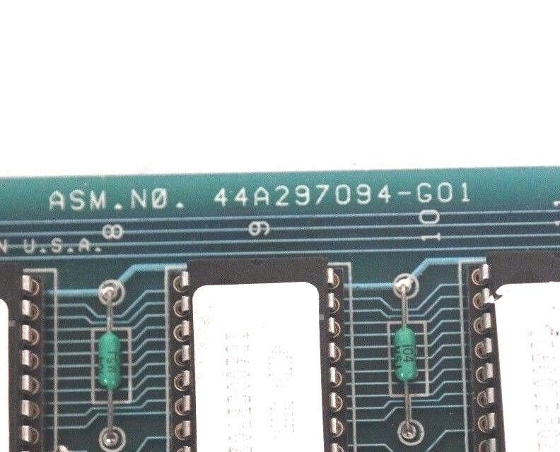 GE IC600CB502D CONTROL MODULE ASM. NO. 44A297094-G01 FAB NO. 44A717610-001 R03/4