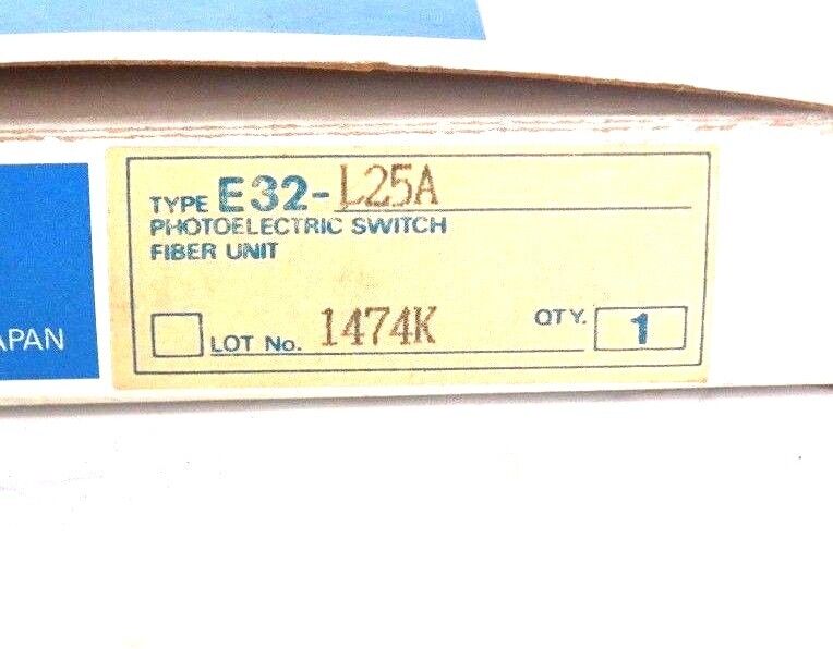 NIB OMRON E32-L25A PHOTOELECTRIC EDGE SENSOR RIGHT ANGLE MOUNT E32L25A