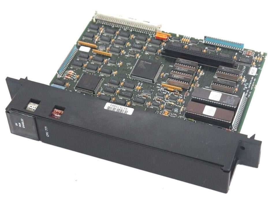 GE FANUC IC697CPU771LX VERSION 4.02 MODEL: 70 CPU771 IC697CPU771 - REPAIRED