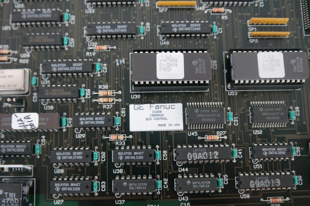 GE FANUC IC660CBB903G BUS CONTROL FAB.NO. 44A729654-001 - REPAIRED