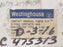 NEW WESTINGHOUSE 1625564 CONTACT KIT, 3-POLE, MISSING PARTS SEE PHOTOS