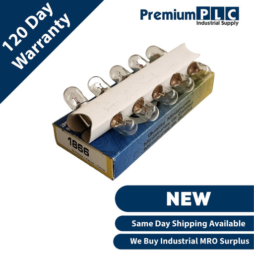 NEW EIKO 1866 MINIATURE LAMP LIGHT BULBS (BOX OF 10)
