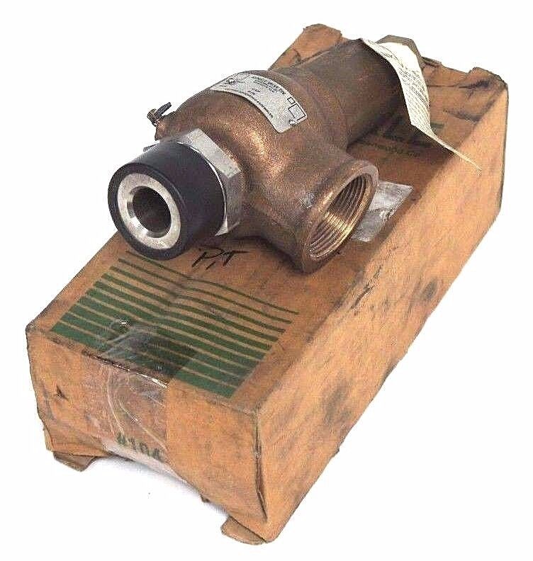 NEW KUNKLE 913BFGM01-KE RELEIF VALVE SET: 350 CAP: 2167 CFM SIZE: 1 1/2 913BFGM0