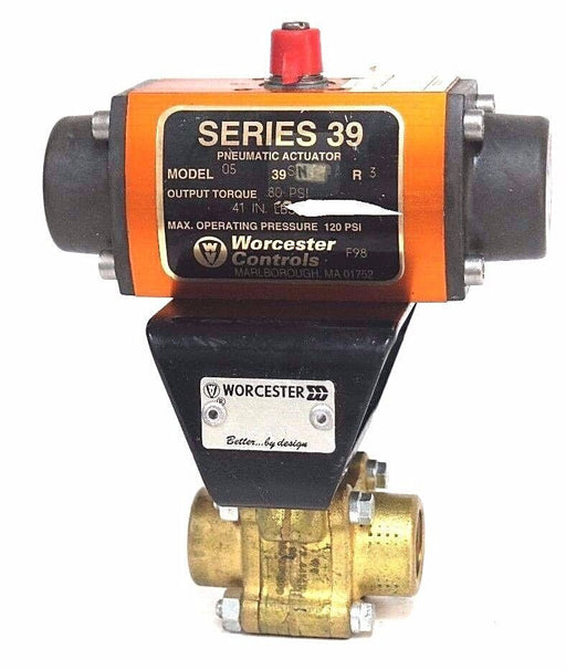 WORCESTER CONTROLS MODEL: 05 39SN R3 SERIES 39 PNEUMATIC ACTUATOR R2CWP1000