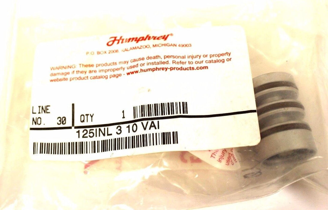 NEW HUMPHREY 125INL 3 10 VAI CARTRIDGE INSERT VALVE 3-WAY 1/8" 125INL310VAI
