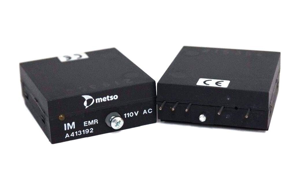 NEW METSO IM EMR A413192 RELAY 110V AC 219354 - LOT OF 2