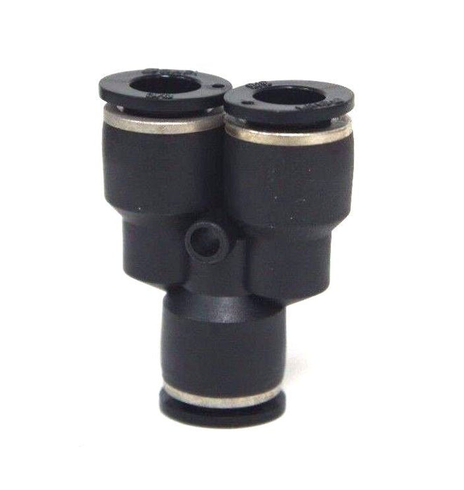 LOT OF 5 NEW COMPOSITE PUSH TO CONNECT UNION "Y" FITTINGS 3/8" OD, LG84PC-6-6