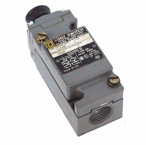 SQUARE D 9007-C64BW LIMIT SWITCH 900T-CT-64 RECEPTACLE 9007 TYPE E HEAD SER A