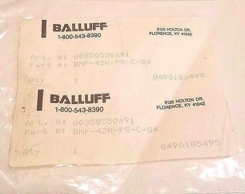 LOT OF 4 NEW BALLUFF BMF-42K-PS-C-S4 SENSORS 10/30VDC, 4PIN, BMF42KPSCS4