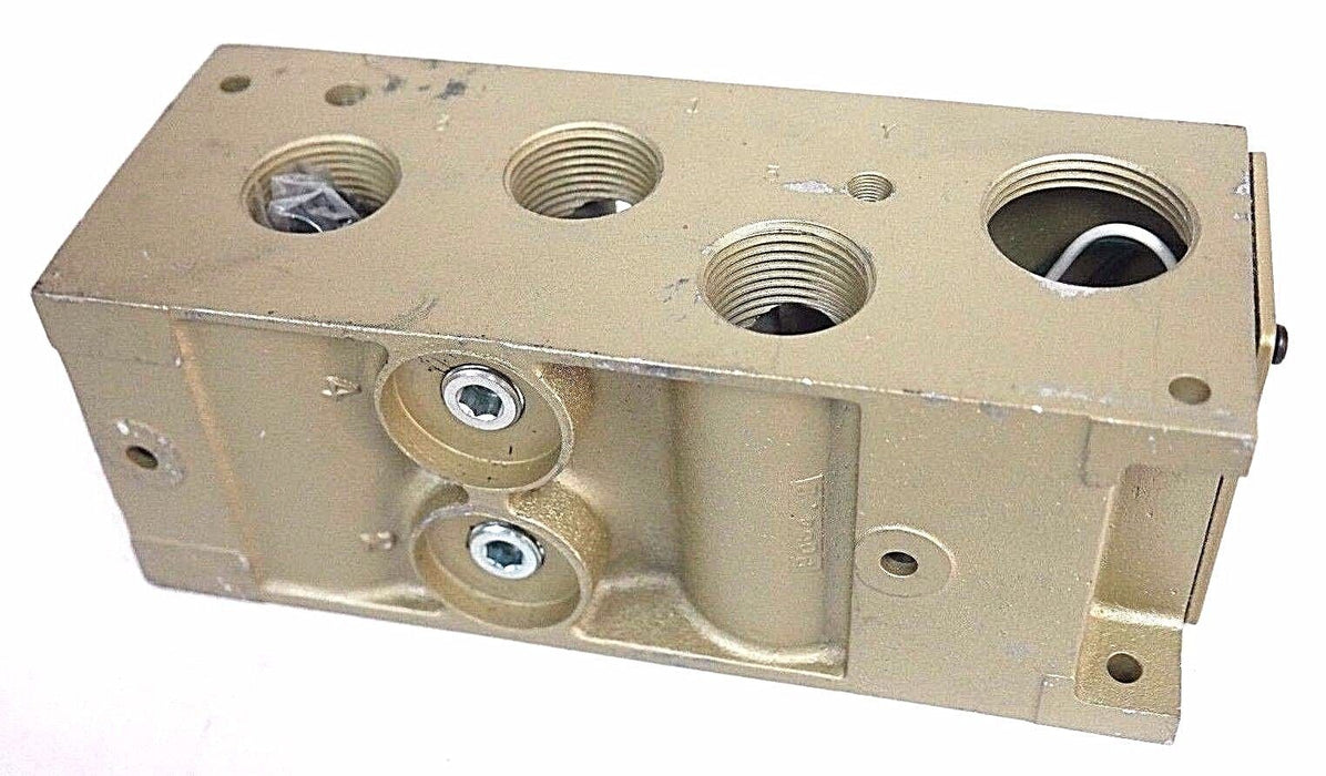 NEW ROSS W377B91 SUB BASE VALVE SIDE-PORTED