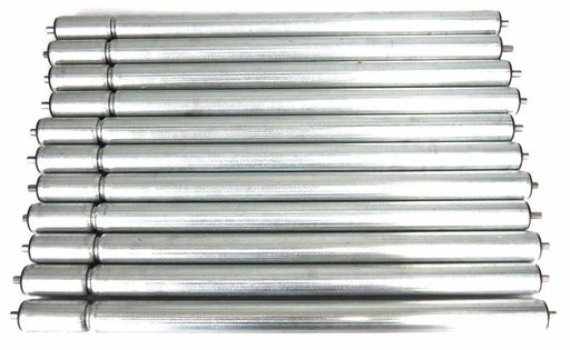 LOT OF 11 NEW RALPHS-PUGH SA-002502-1761-3/8 GALVANIZED HEX HYTROL ROLLERS
