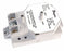 DWYER 668-4 SERIES 668 DIFFERENTIAL PRESSURE TRANSMITTER 0-25"WC, 24VDC, 4-20MA