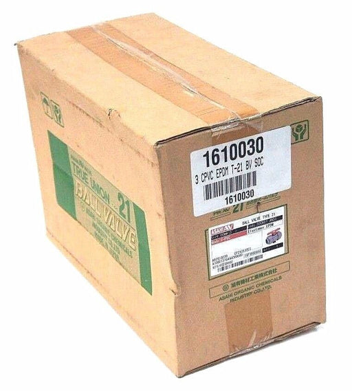 NEW ASAHI 1610030 3" CPVC/EPDM/SOC/TU DUO-BLOC 21 BALL VALVE 1610-030 5091A030