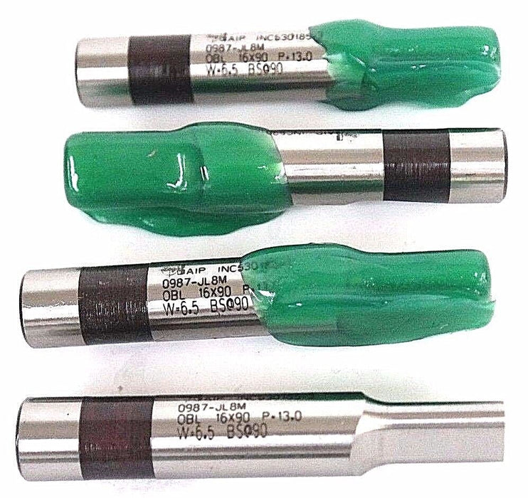 NIB AIP INC 530185-3 PUNCH 0987-JL8M OBL 16X90 P-13.0 W-6.5 BS@90 - LOT OF 5