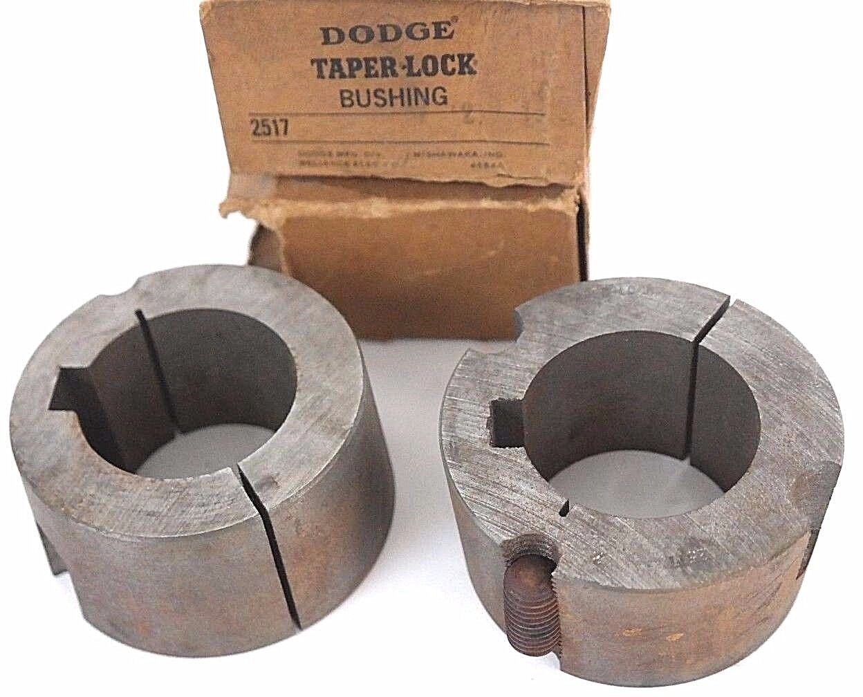 NIB DODGE 2517 TAPER-LOCK BUSHING 1-1/16 - LOT OF 2
