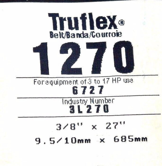 LOT OF 5 NEW GATES TRUFLEX V BELTS 4L290 3L360 3L270