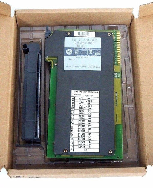 ALLEN BRADLEY 1771-IAD/C INPUT MODULE 16-POINT SER. C, 1771IADC