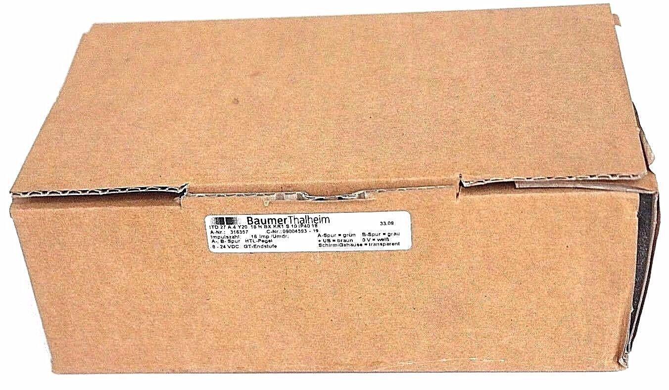 NIB BAUMER THALHEIM, A-NR: 316357, C-NR: 09004593-19, ENCODER ITD 27A4Y20, 33.09