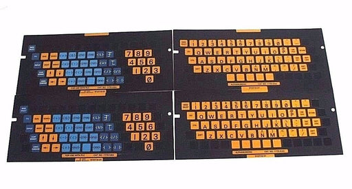 LOT OF 4 NEW ALLEN BRADLEY KEYPAD OVERLAYS 1770-KAA & 1770-KBA
