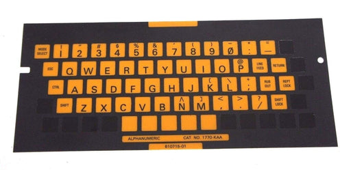 LOT OF 4 NEW ALLEN BRADLEY KEYPAD OVERLAYS 1770-KAA & 1770-KBA