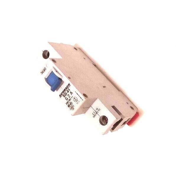 LOT OF 4 NEW SCHRACK SD-91-G2A CIRCUIT BREAKERS SD91, 3190, 220/380V, 2AMP
