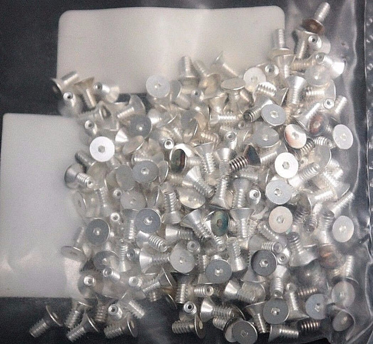 BAG OF 250 REDIVAC VENTED SILVER PLATED SCREWS 6-32X5/16" HEX HEAD FA-605-A