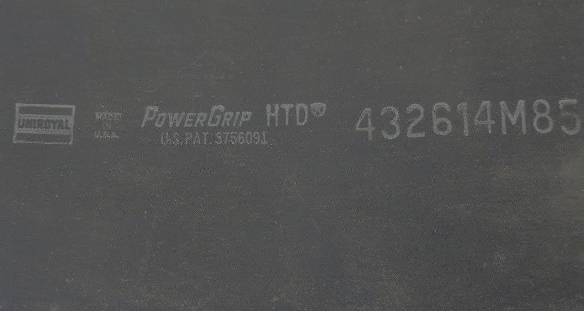 NEW UNIROYAL 432614M85 POWER GRIP HTD TIMING BELT 4326-14M-85
