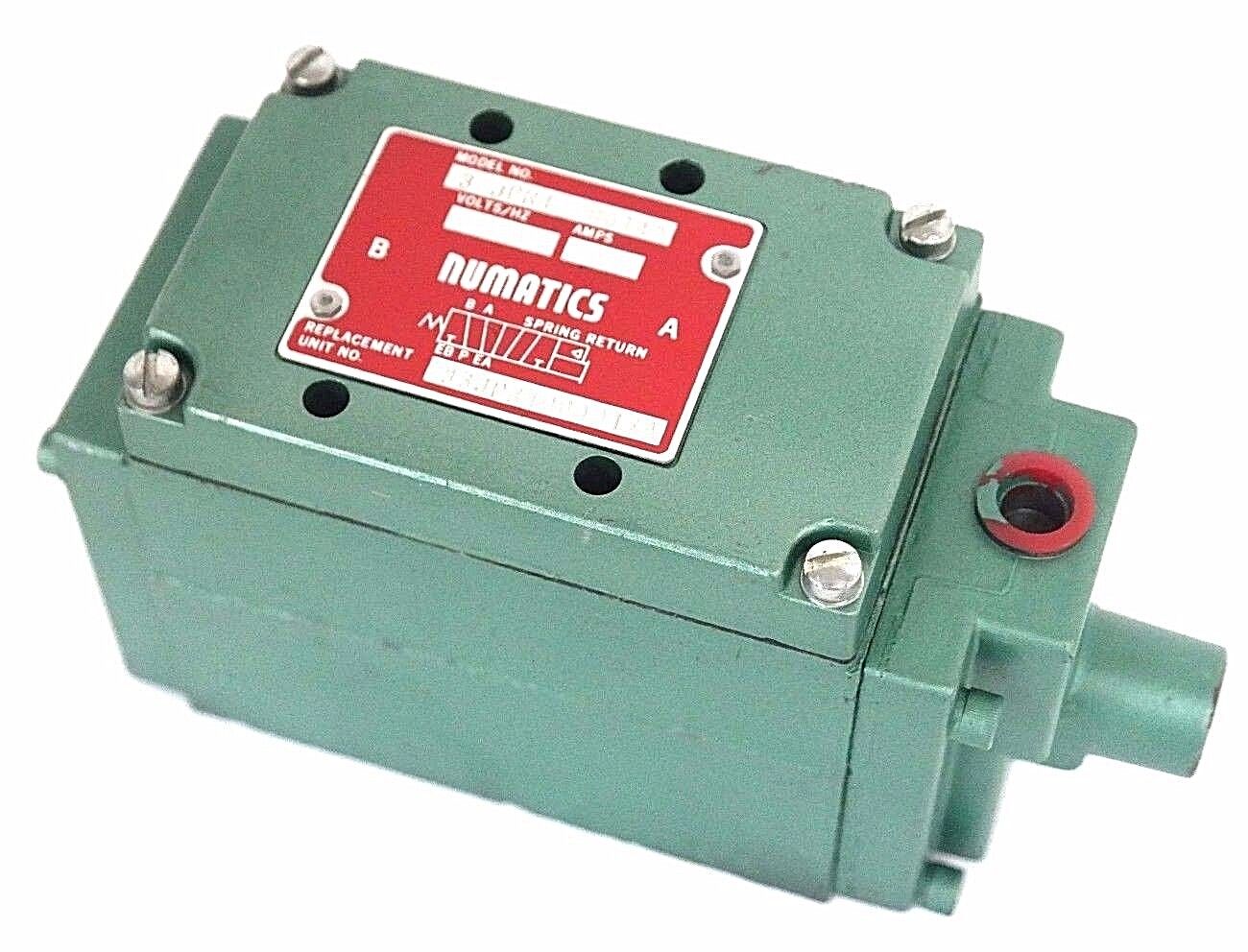 NEW NUMATICS 3JPR40014A SOLENOID VALVE REPLACEMENT UNIT NO. 33JPR4000014A