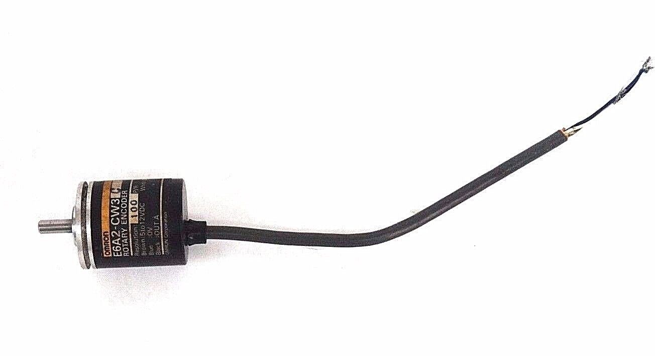 OMRON E6A2-CW3C ROTARY ENCODER RESOLUTION: 100 BROWN: 5 TO 12VDC