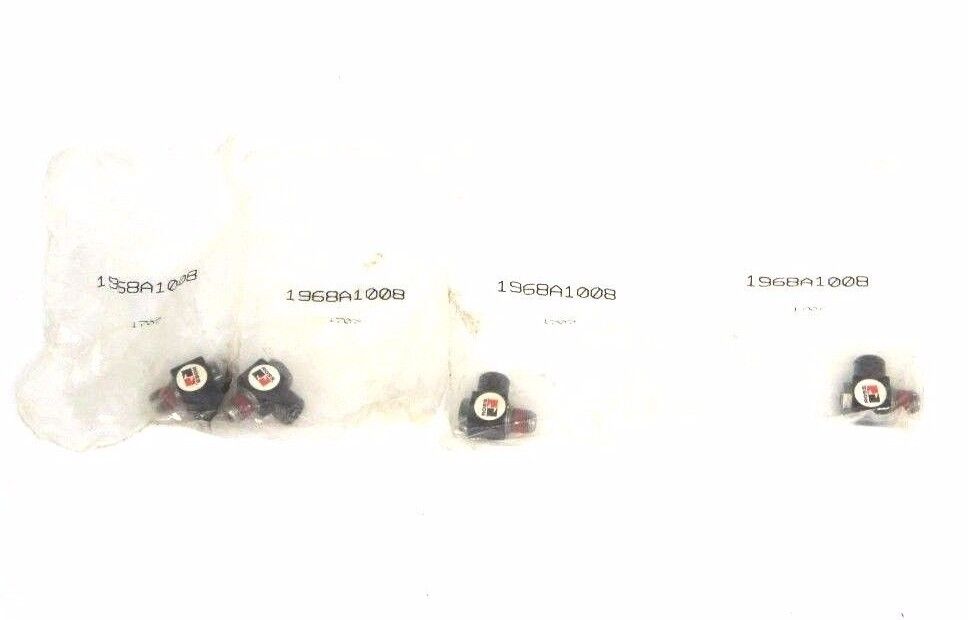 LOT OF 4 NEW ROSS 1968A1008 90 DEG 1/8 NPTF THD SLOT