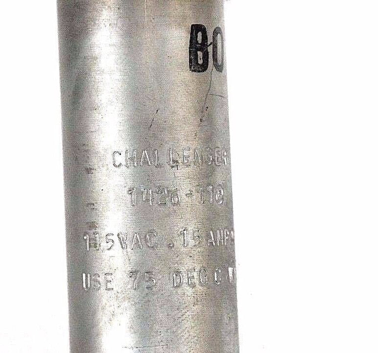 CHALLENGER 1426-110, 115 VAC .15AMP MAX USE 75 DEG. C WIRE, 1426110