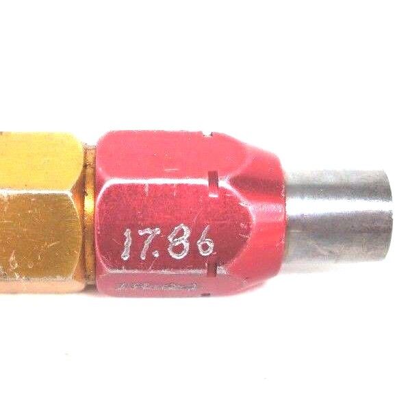 DELTRONIC PLUG GAGE GO 17.76 MM NO GO 17.86 MM