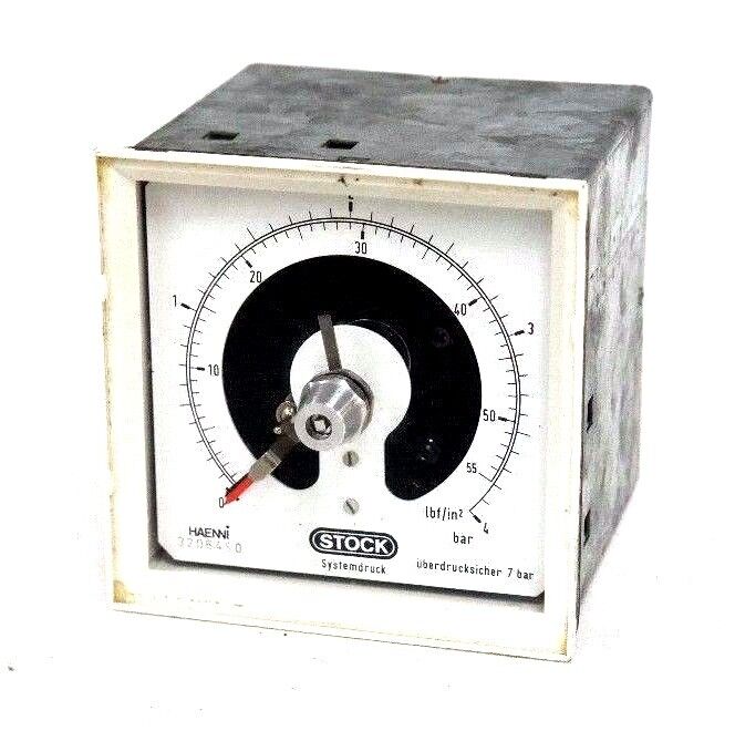 HAENNI 3206450 STOCK SYSTEMDRUCK GUAGE 0-4 LBF/IN