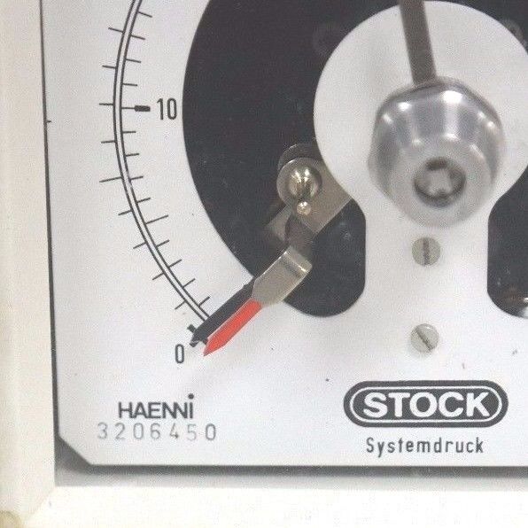 HAENNI 3206450 STOCK SYSTEMDRUCK GUAGE 0-4 LBF/IN