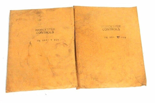 LOT OF 2 NIB WORCESTER CONTROLS 1 1/4 RK44 T R17 REPAIR KIT RK44-T-R17