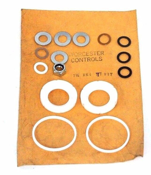 LOT OF 2 NIB WORCESTER CONTROLS 1 1/4 RK44 T R17 REPAIR KIT RK44-T-R17
