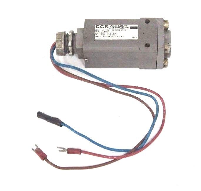 CCS DUAL SNAP 694P14S PRESSURE SWITCH 7500PSIG 5A, 125/250VAC, 5A, 28VDC