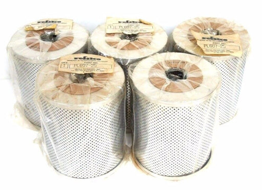 LOT OF 5 NEW REFILL FILTER CO. PL607-25 REFILCO FILTER REPLACEMENT CARTRIDGES