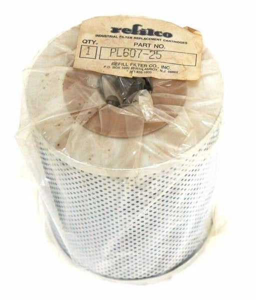 LOT OF 5 NEW REFILL FILTER CO. PL607-25 REFILCO FILTER REPLACEMENT CARTRIDGES