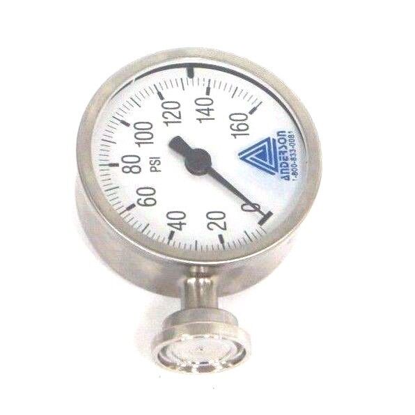 NEW ANDERSON EX07401500211 GAUGE 0-160PSI