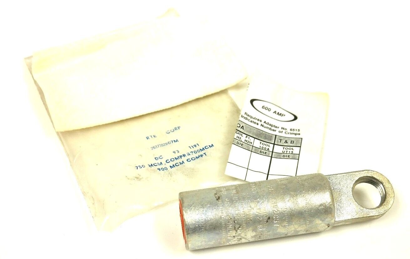 NEW RTE CORP 2637202B07M COMPRESSION CONNECTOR 2637302C57 15C140R 1-1/2"